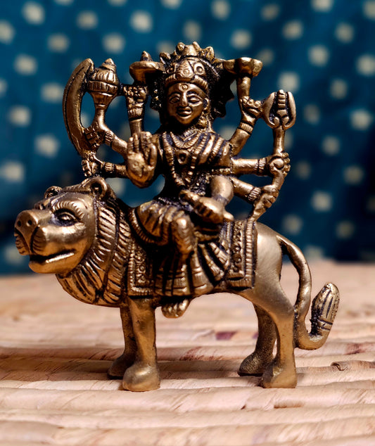 Brass Durga